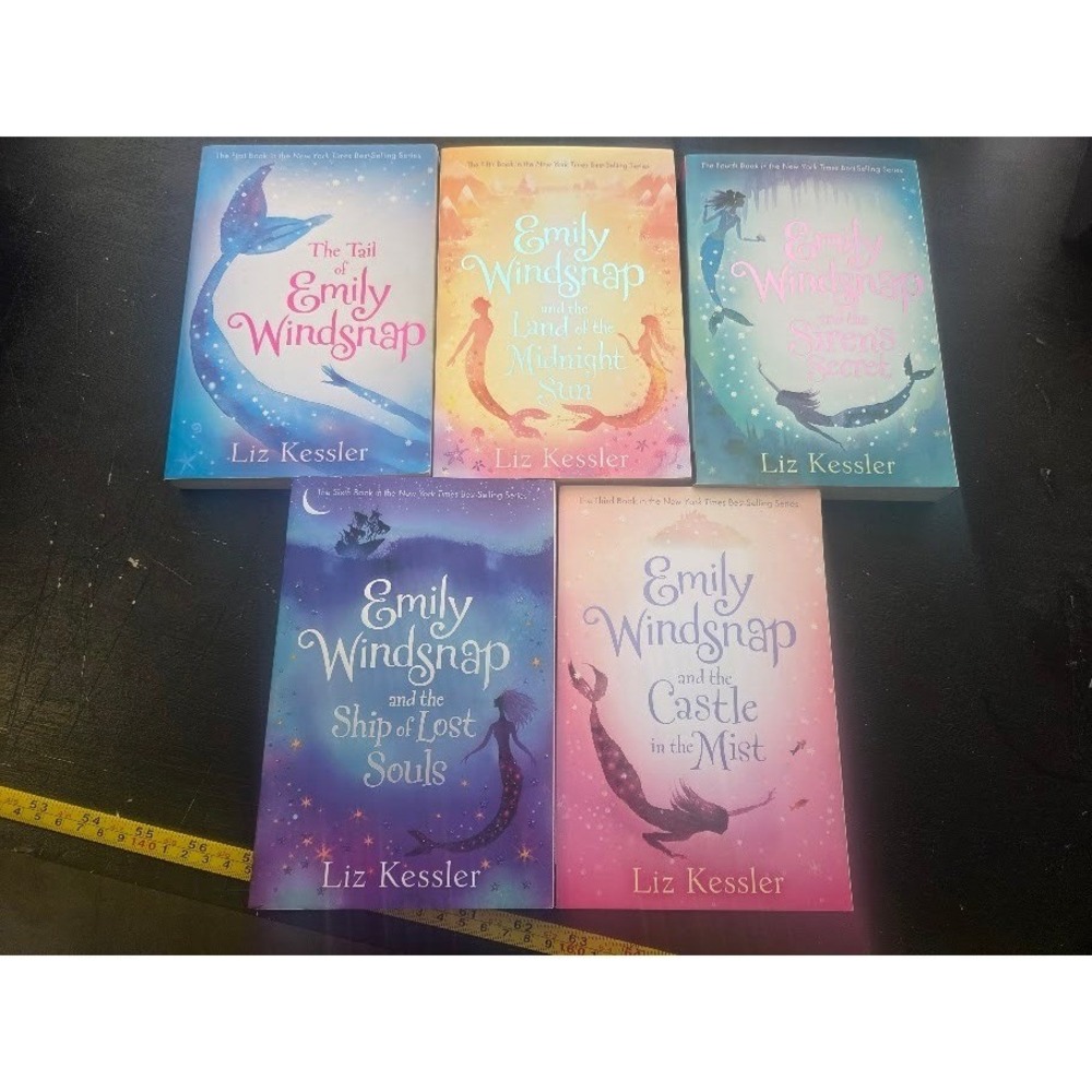 Emily Windsnap Series Books 1 3 4 5 6 Liz Kessler Paperback Childrens Fantasy
